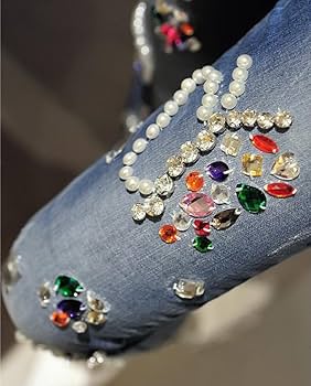 Amazon.com: 200pcs 8mm Rhinestone Studs Round Rivets Punk
